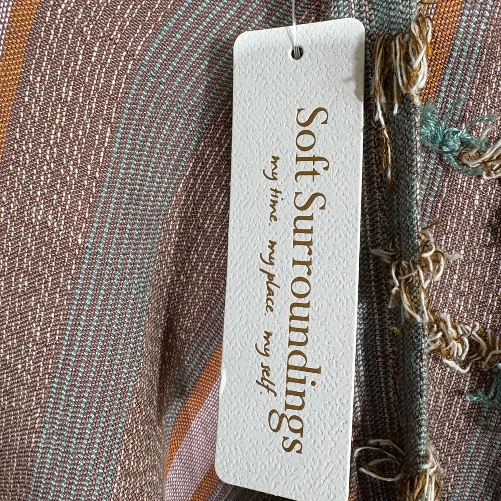 NWT Soft Surroundings Multi Color Wrap - One Size